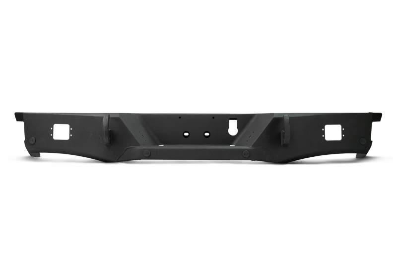 Ram 3500 Rear Bumper - DV8 Offroad - RBDR2-03 with Corner Footsteps and LED Lights - `19-`21